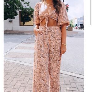 NWT Mink Pink Two Piece Set